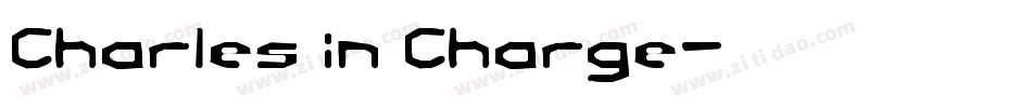 Charles in Charge字体转换